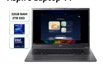 [eBay] Acer Aspire Laptop: 14″ (1920×1200) IPS Display, Intel Core Ultra 9 288V, Intel ARC 140V GPU, 32GB RAM, 1TB SSD, Now: $622.99 After using code “LONGWKND20” for 55% Off #ad