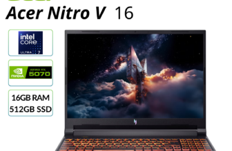 [eBay] Acer Nitro V 16″ Gaming Laptop; 16″ WUXGA (1920 x 1200) IPS 180Hz Display, Intel Core Ultra 7 240H, NVIDIA RTX 5070, 16GB RAM, 512GB SSD, Now: $1,119.99 After using code “LONGWKND20” for 20% Off #ad