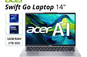 [Laptop] Acer Swift Go 14″ Laptop Intel Core Ultra 7 155H 16GB RAM 1TB SSD | Certified Refurbished w/ 2 Year Warranty – $371.99