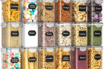 [Amazon US, 73% OFF] 24-Pack Airtight Pantry Storage Containers for Cereal & Dry Goods (BPA-Free) – $29.99 (reg $110)