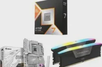 [Bundle] AMD 9850X3D + GIGABYTE X870 AORUS ELITE WIFI7 ICE + CORSAIR Vengeance RGB 64GB (2 x 32GB) 6400 CL32 + SanDisk 2TB Extreme PRO Portable SSD + Rosewill Cordless Airduster + AMD Crimson Dessert Game Bundle – $1340