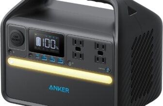 Anker 536 Portable Power Station, 508Wh Solar Generator – $299.99 (44% off)