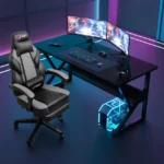 [Amazon US, 33% OFF] Gaming Chair for Adults with Massage Support and 360° Swivel – $99.98