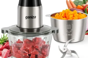 [Amazon] GANIZA Food Processors Electric Food Chopper with Meat Grinder & Veggie Chopper $33.22 (was $50.99 / ~35% OFF)