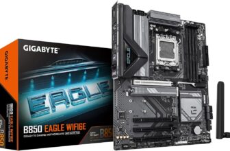 [MOTHERBOARD] USED – LIKE NEW GIGABYTE B850 Eagle WIFI6E AMD AM5 LGA 1718 Motherboard, ATX for $73
