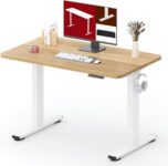 Amazon.com- SANODESK 40″x24″ Electric Height-Adjustable Desk -$79.99 with code 50DESK56121 (50% off)