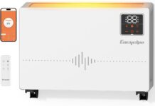 Amazon.com: Smart Wall Heater with Wireless and Remote Control – $89.99 (50% off with code NP65OAE7)