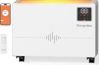 Amazon.com: Smart Wall Heater with Wireless and Remote Control – $89.99 (50% off with code NP65OAE7)