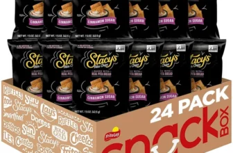 [Amazon US, 59% OFF] Stacy’s Pita Chips, Cinnamon Sugar, No Artificial Colors or Flavors (Pack of 24) – $15.43