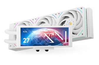 [Cooler] Thermalright Trofeo Vision 360 ARGB White CPU Liqud Cooler,6.86-inch Magnetic IPS LCD Screen – $106.98 ($147.90)