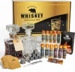 [Amazon US, 60% OFF] Whiskey Infusion Kit, DIY Alcohol Making Kit for Infusing Bourbon, Rye, Gin, Vodka, Tequila, Rum with Custom Botanicals – $19.99 (reg $50)