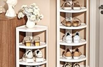 10-Tier Stackable Shoe Rack Organizer for $25.99