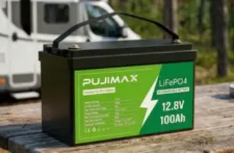 12V 100Ah LiFePO4 Lithium Battery with Built-in BMS for $109.68