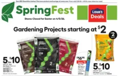 2-cu ft Premium Mulch for $2 per Bag at Lowes Spring Sale $2.00