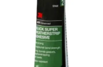 1oz 3M Black Super Weatherstrip Adhesive for $3.44