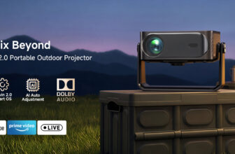 4K Outdoor Projector with WiFi and Bluetooth for $99.99