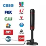 5600 Miles Indoor HDTV Antenna with Amplified Signal Booster for $7.91