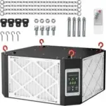 ABESTORM Hanging Dust Collector with 360° Filtration System for $183.21