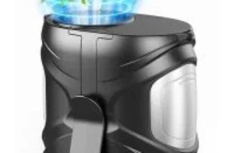 Abibo Rechargeable Portable Waist Fan with 16KRMP Strong Airflow – $9.99