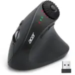Acer Ergonomic Wireless Mouse with Side Scroll Wheel and Dual Modes for $18