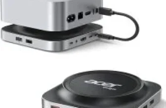 Acer Mac mini M4 8TB M.2 NVMe/SATA SSD Enclosure Dock with Stand for $74.99