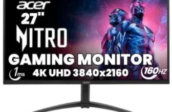 Refurbished Acer Nitro P3 4K 160Hz IPS 27″ Gaming Monitor for $186