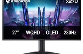 Acer Predator X27U A1 27″ QD-OLED WQHD Gaming Monitor for $379.97