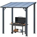 AECOJOY 5′ x 8′ Hardtop Gazebo Aluminum Pergola for $200