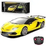 Aeroquest 1:24 Lamborghini SVJ Roadster Remote Control Car for $16.07