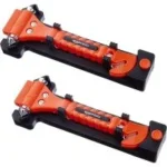 Amazon Basics Emergency Seat Belt Cutter and Window Hammer Tool 2-Pack for $6.29