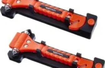 Amazon Basics Emergency Seat Belt Cutter and Window Hammer Tool 2-Pack for $6.29