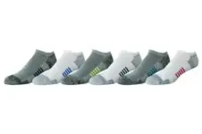 6-Pair Amazon Essentials Men’s No-Show Sports Socks for $3.30