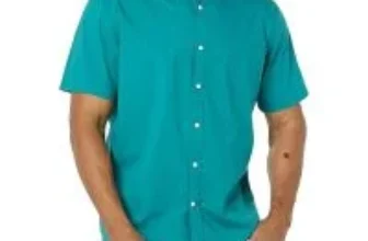 Amazon Essentials Mens Short Sleeve Shirt $5.5