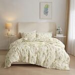 AMWAN Floral Twin XL Duvet Cover Set for $11.27