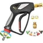 Anjieseng 5000PSI 10.5GPM Pressure Washer Short Gun Attachment for $21.83