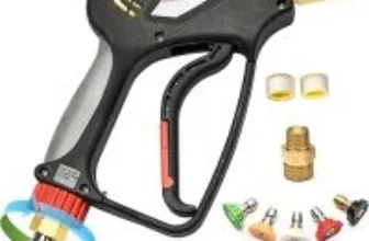 Anjieseng 5000PSI 10.5GPM Pressure Washer Short Gun Attachment for $21.83