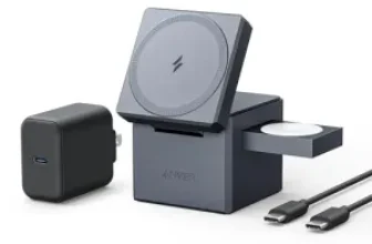 Anker Cube 3-in-1 MagSafe Charger Stand with 30W USB-C Charger for $84