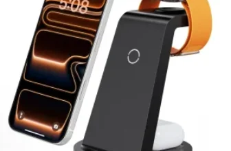 Anlmz 3-in-1 Wireless Charging Station for iPhone, AirPods, and Apple Watch – Now $9.99