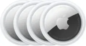 4-Pack Apple AirTags Bluetooth Trackers for $60