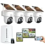 ARCCTV Solar Battery Powered Wireless Security Camera System – $167.99