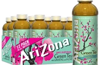 12-Pack of 16oz AriZona Green Tea with Ginseng and Honey for $5.98