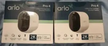 Arlo Pro 4 VMC4050P Security Camera with Motion Color Night Vision for $75.00