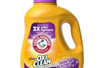 Arm & Hammer Liquid Laundry Detergent Plus OxiClean Odor Blasters 100.5oz for $4.88