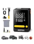AstroAI L10 Mini Tire Inflator Portable Air Compressor for $18
