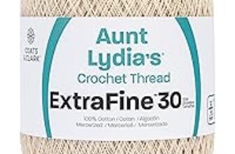Aunt Lydia’s Crochet Size 30 Thread for $4.49