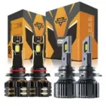 AUXBEAM 9005 9006 Canbus LED Headlight Bulb Kit – 6500K White for $149.99
