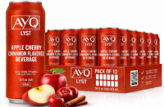 12-Pack AYQ Beverages Apple Cherry Cinnamon Drink for $19.97