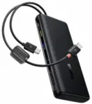 Baseus 100W Power Bank 20000mAh with Built-in Cables for $40