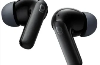 Baseus Bass BP1 NC Hybrid Active Noise Cancelling Wireless Earbuds for $17