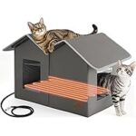 Bedsure Extra Wide Weatherproof and Warming Cat Shelter for $21.95